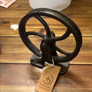 Rustic Iron Wall Wheels